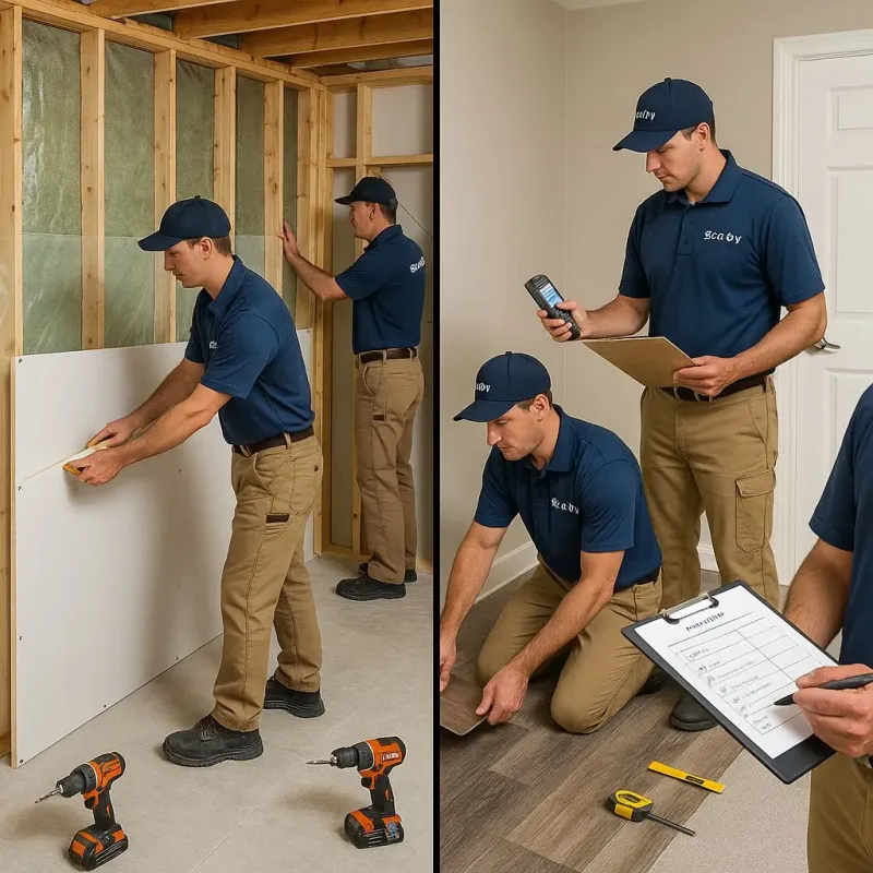 Repairs and Reconstruction process in Kearns, UT